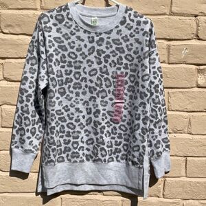 Take 50% OFF- GreenTea Printed Oversized Top, Size-S